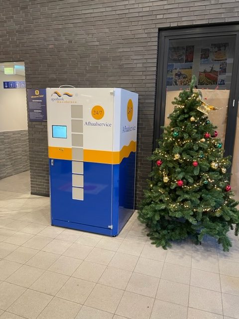 24-uurs afgiftemachine in 2Brüder supermarkt
