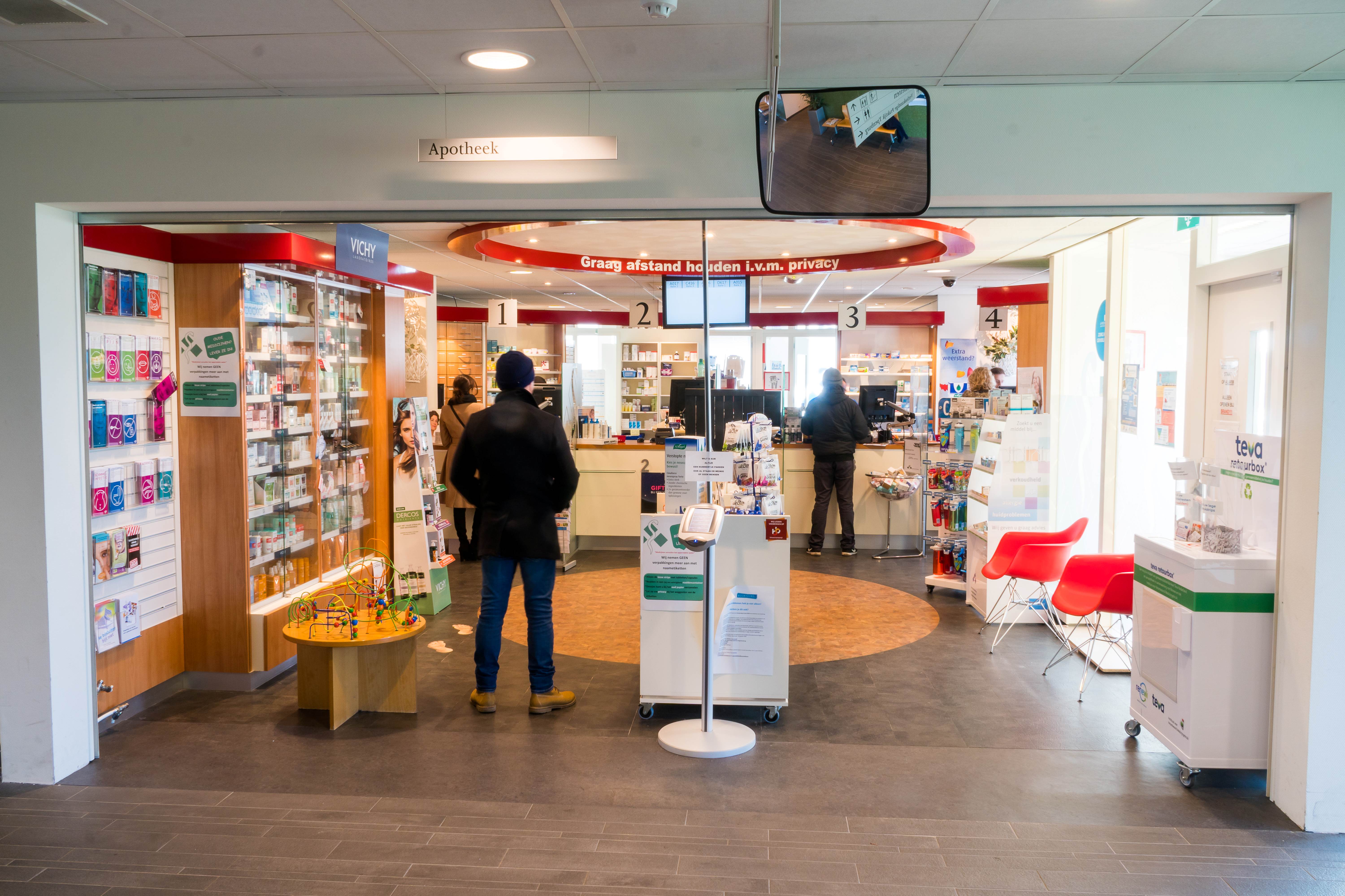 apotheek de Reef -  binnenkant