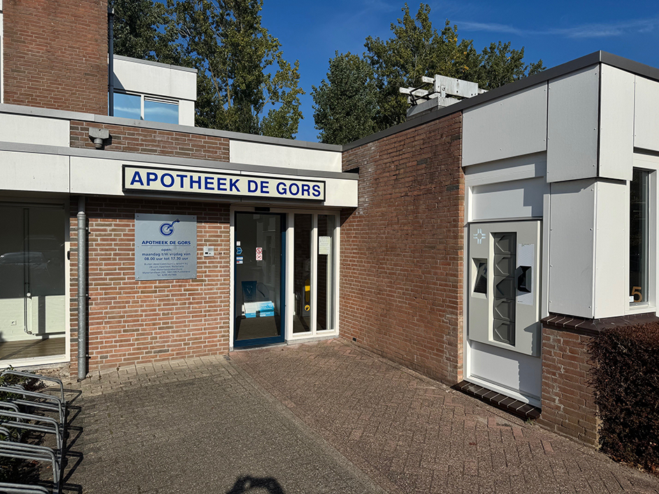 Buitenkant Apotheek de Gors