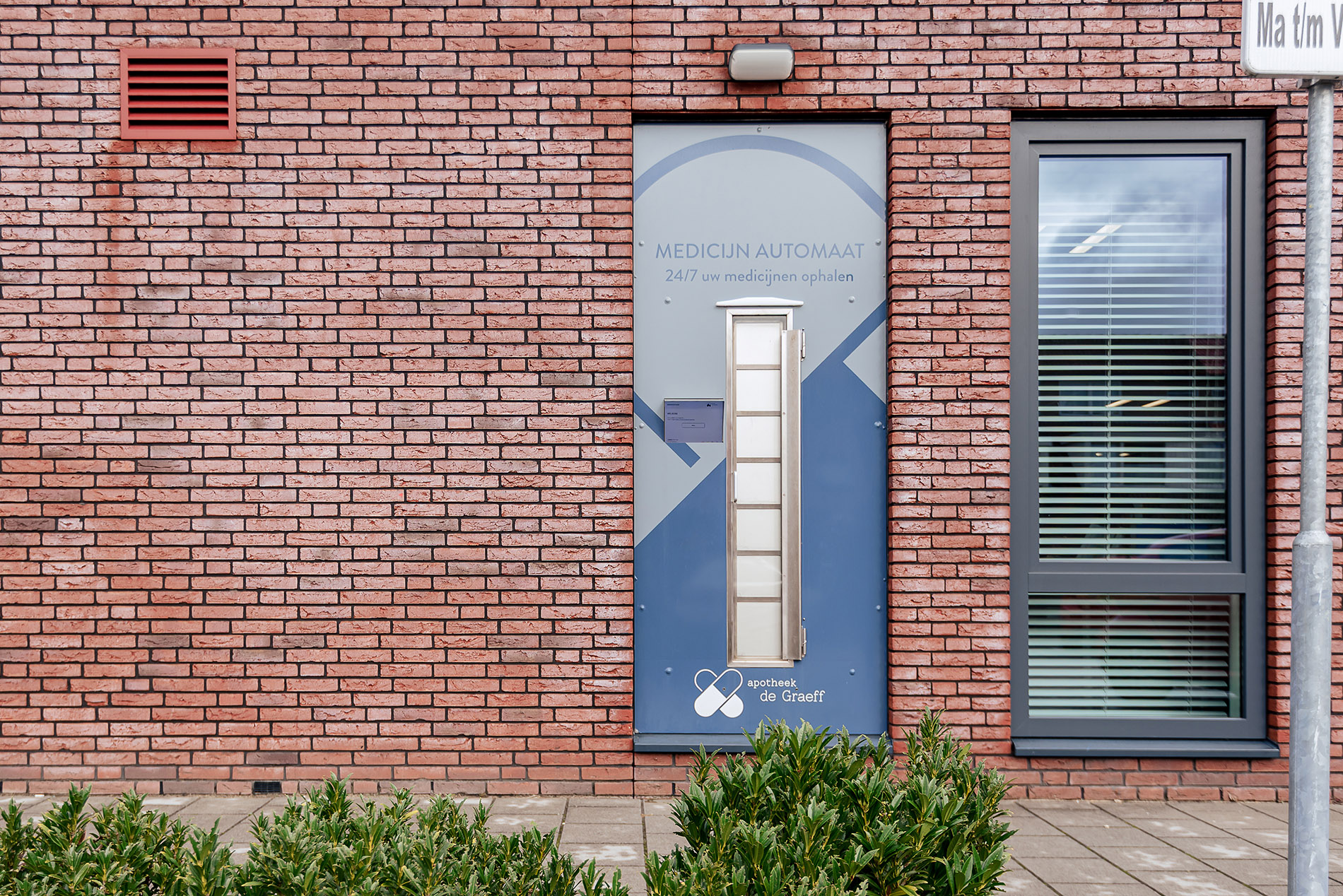 Medicijnautomaat apotheek de graeff