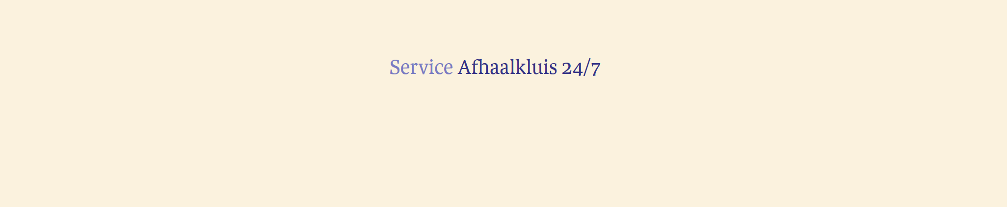 afhaalkluis